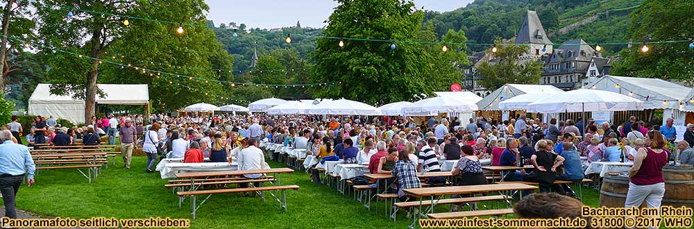 Weinfest Kulinarische Sommernacht Bacharach