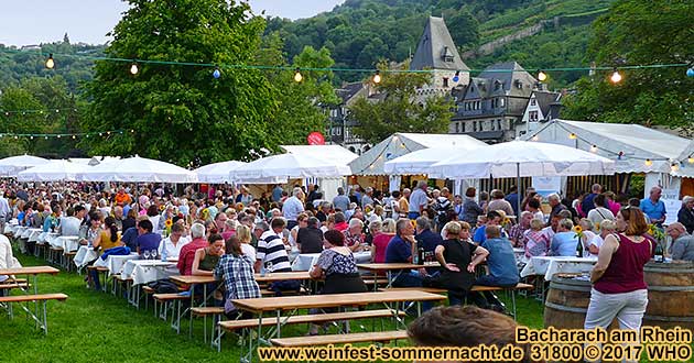 Weinfest Kulinarische Sommernacht Bacharach