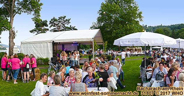 Weinfest Kulinarische Sommernacht Bacharach