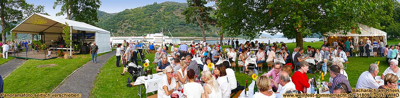 Weinfest Kulinarische Sommernacht Bacharach