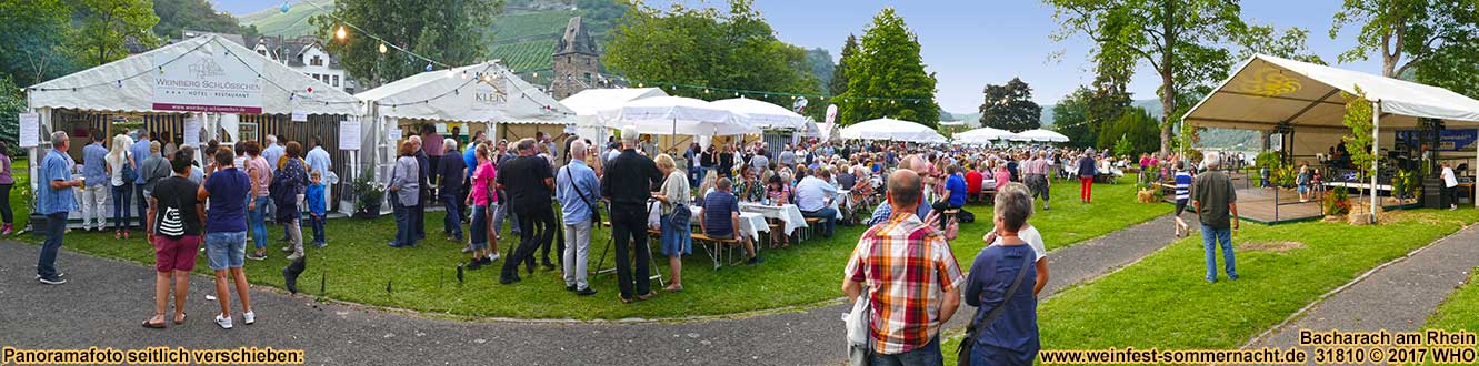 Weinfest Kulinarische Sommernacht Bacharach