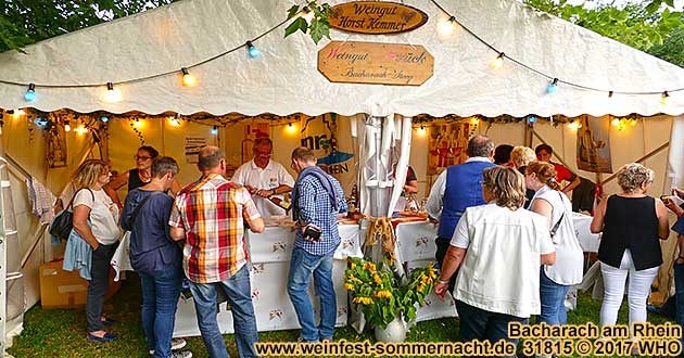 Weinfest Kulinarische Sommernacht Bacharach