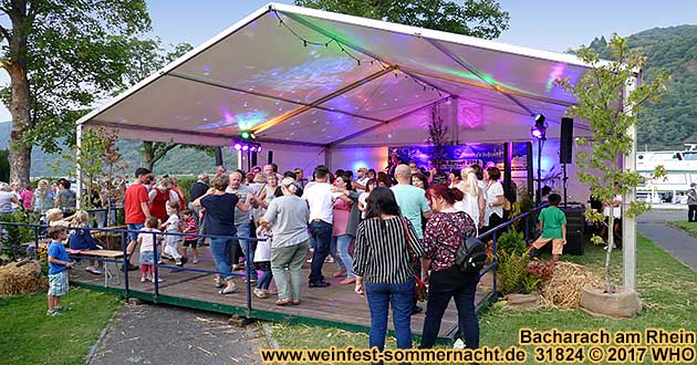 Weinfest Kulinarische Sommernacht Bacharach